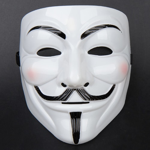 E-shop Anonymous maska Vendetta - biela