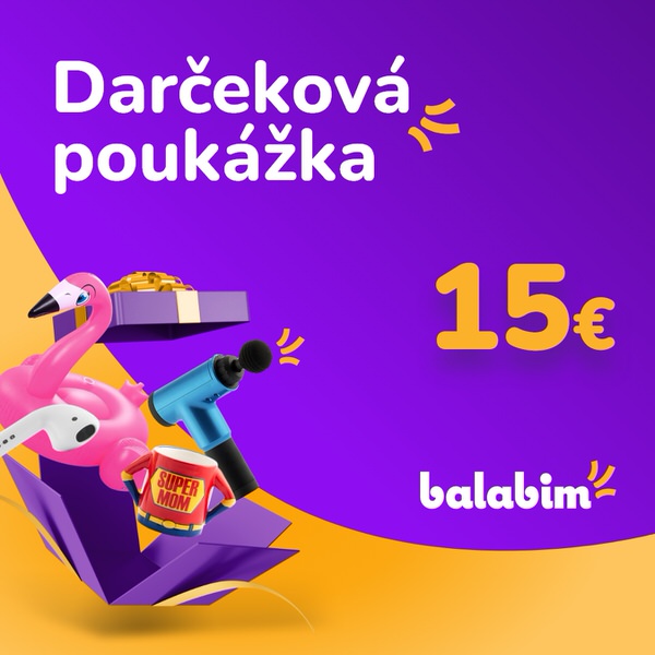 E-shop Darčeková poukážka v hodnote 15 EUR