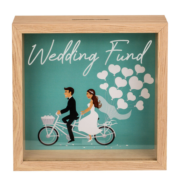 E-shop Drevená pokladnička Wedding Fund
