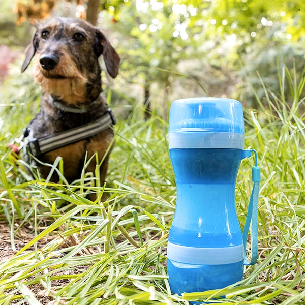E-shop Fľaša na vodu a jedlo pre psov 2v1