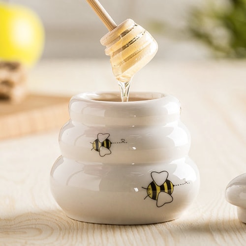 E-shop Keramická nádobka na med