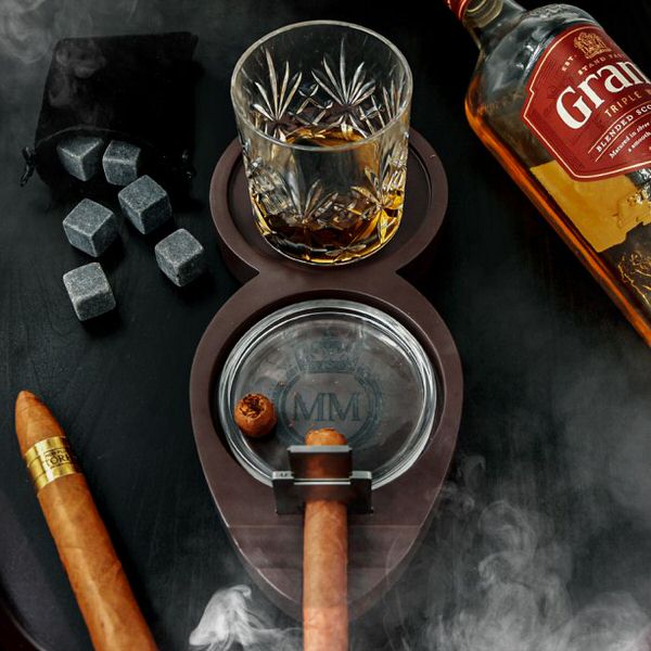 E-shop Luxusná sada na whisky a cigaru