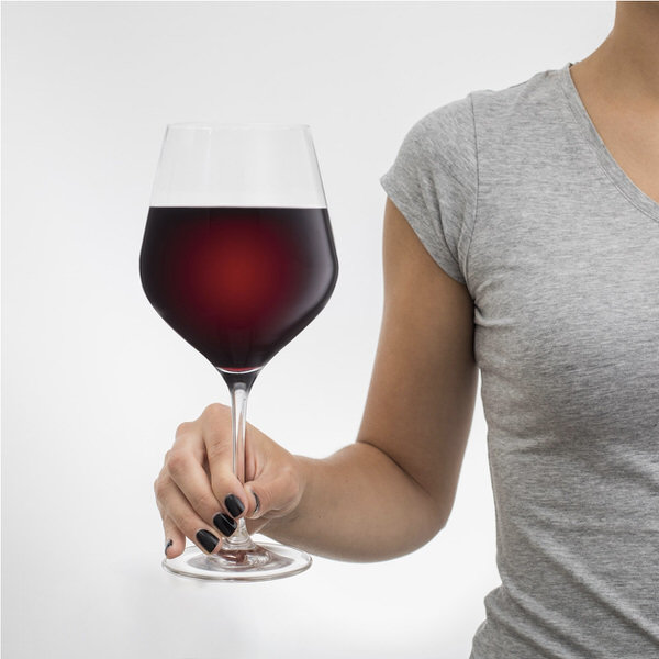 E-shop Obrovský pohár na víno diVinto - číry