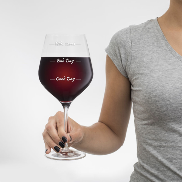 E-shop Obrovský pohár na víno diVinto Who Cares - číry