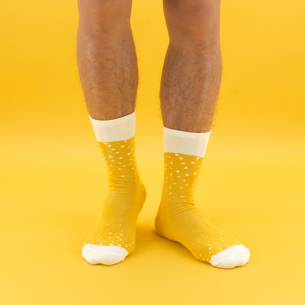 E-shop Pivné ponožky - žlté