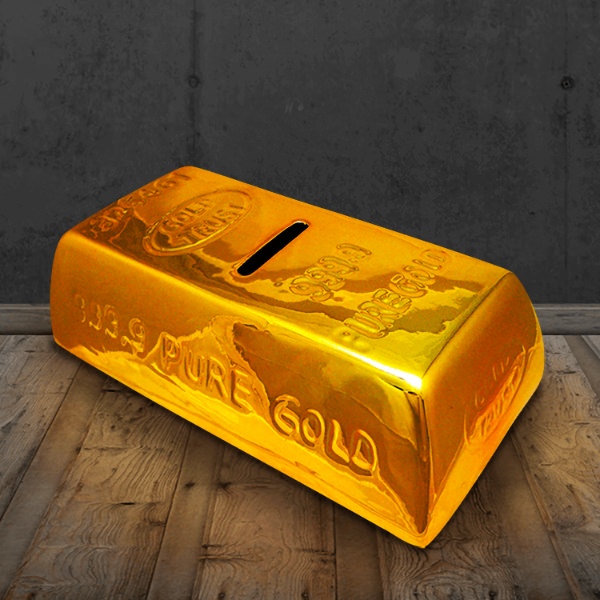 E-shop Pokladnička zlatá tehlička