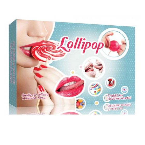 Erotická hra Lollipop Orálne pohladenie