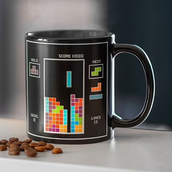 Magický hrnček Tetris