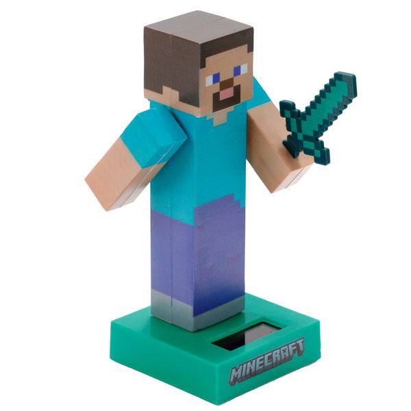 E-shop Solárna figúrka Minecraft Steve