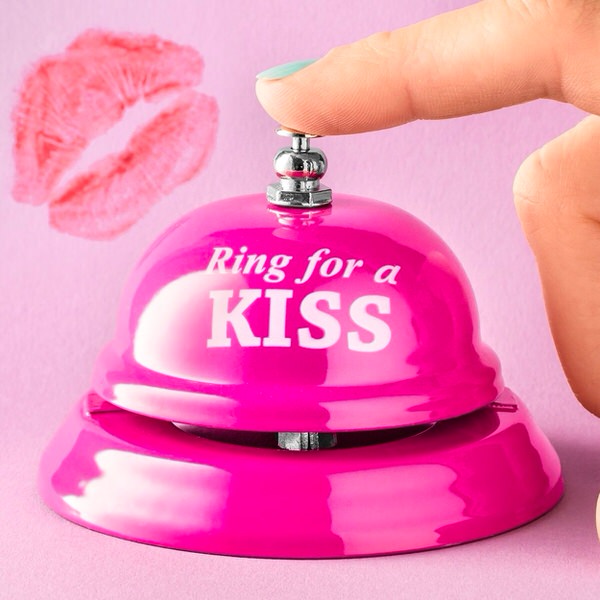E-shop Stolový zvonček Ring for a Kiss