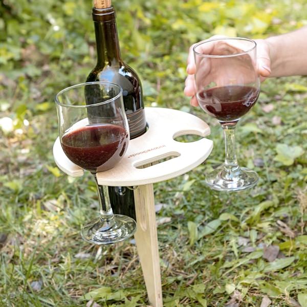 E-shop Vonkajší skladací stolík na víno